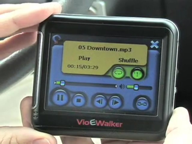 Vio&reg; eWalker&#153; 3 1/2&quot; Touch - screen GPS Navigator - image 7 from the video
